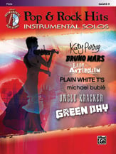 POP AND ROCK HITS INSTRUMENTAL SOLOS FLUTE BK/CD cover Thumbnail